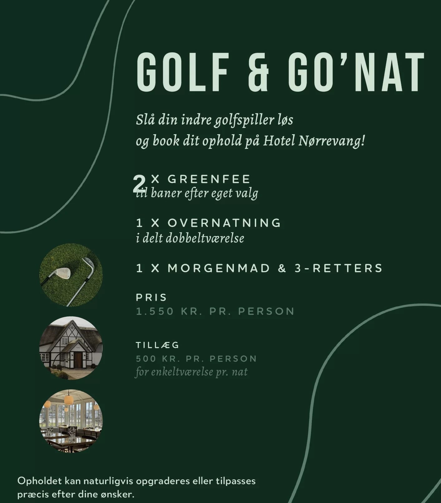 Golf & Go' nat flyer